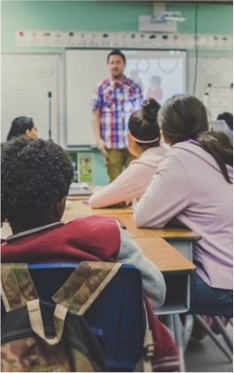 People in a classroom