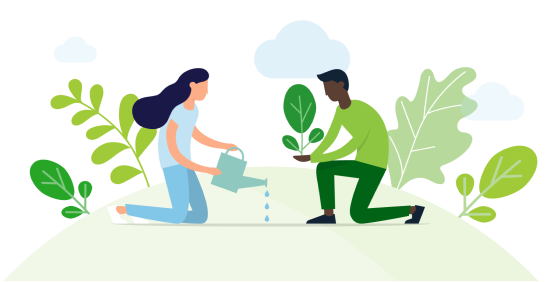 Planting trees
